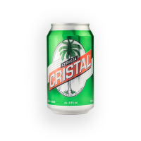 Cerveza Cristal, 24 latas de 355ml,  ALC 4.9% VOL