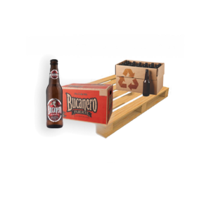 Pallets Cerveza Bucanero Botella con Retorno de Vacío