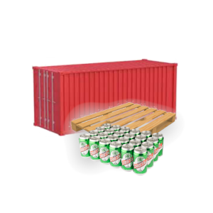 Pallets Cerveza Cristal Lata