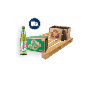 Pallets Cerveza Cristal Botella Con Retorno de Vacio - Recogida Sucursal Holguin