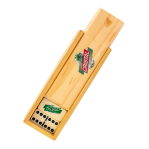 Juego Domino Personalizada Cristal (doble seis)