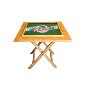 Mesa de Domino Personalizada Cristal