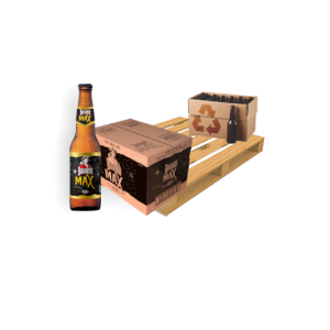 Pallets Cerveza Bucanero Max Botella Con Retorno de Vacio