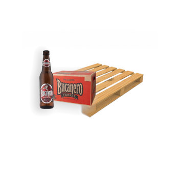 Pallets Cerveza Bucanero Botella  - Recogida en Sucursales