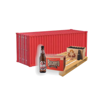 20 Pallets Cerveza Bucanero Botella - Con Retorno de Vacio