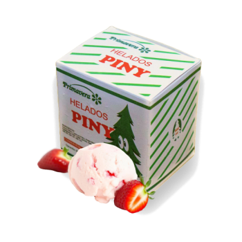 Helado Piny sabor fresa (Caja - 500ml)