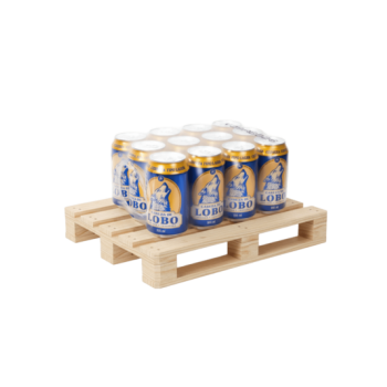 Pallet de Cerveza Cabeza de Lobo