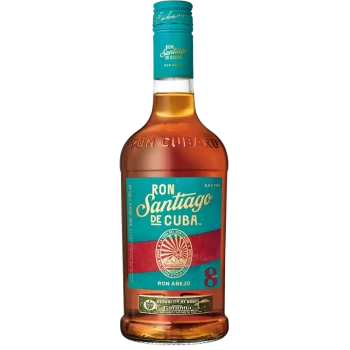 Caja Ron Santiago Añejo 8 años (12 Unidades)